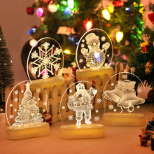 Laden Sie das Bild in den Galerie-Viewer, Weihnachtsdekorative Nachtlichter