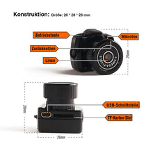 Laden Sie das Bild in den Galerie-Viewer, Mini-DV/DVR-Kamera