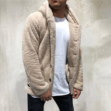 Laden Sie das Bild in den Galerie-Viewer, Fuzzy Sherpa-Jacke für Herren