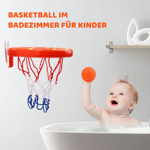 Basketballspielzeug mit Saugnapf für Kinder im Badezimmer