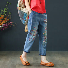 Laden Sie das Bild in den Galerie-Viewer, Lässige Retro-Jeans für Damen