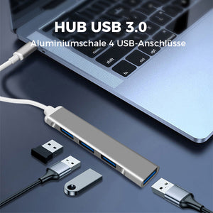 HUB Hochgeschwindigkeitsverteiler mit 4 Anschlüssen