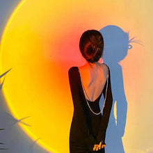 Laden Sie das Bild in den Galerie-Viewer, Mini Süße Sonnenuntergangsatmosphäre Tischlampe