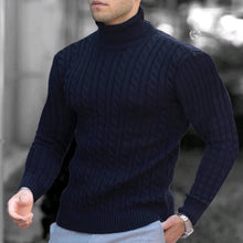Laden Sie das Bild in den Galerie-Viewer, Lässiger Langärmliger Rollkragenpullover für Herren