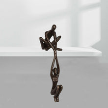 Laden Sie das Bild in den Galerie-Viewer, Bronzeskulptur Harzdekoration
