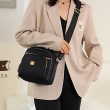 Laden Sie das Bild in den Galerie-Viewer, Lässige leichte Umhängetasche mit mehreren Taschen für Damen