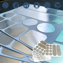 Laden Sie das Bild in den Galerie-Viewer, Wasserfeste und hochtemperaturbeständige Topfaufkleber aus Aluminiumfolie