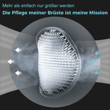 Laden Sie das Bild in den Galerie-Viewer, Verdicktes Atmungsaktives Brustpolster aus Silikon