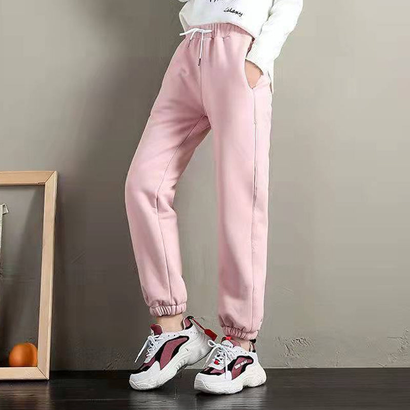 Plüsch-Jogginghose für Damen