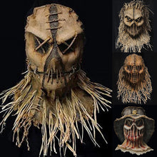 Laden Sie das Bild in den Galerie-Viewer, Halloween Vogelscheuche Maske
