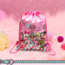 Laden Sie das Bild in den Galerie-Viewer, Puppenfiguren Kordelzug Tasche