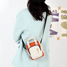 Laden Sie das Bild in den Galerie-Viewer, Lässige Umhängetasche Aus Nylon In Kontrastfarbe