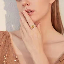 Laden Sie das Bild in den Galerie-Viewer, Rotierender Sonnenblume-Ring