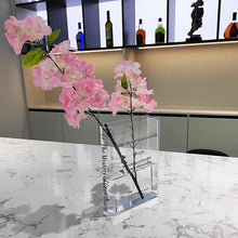 Laden Sie das Bild in den Galerie-Viewer, Buchförmige Vase aus Acryl