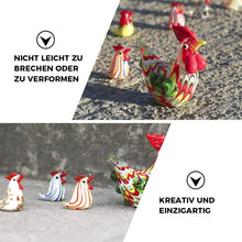 Laden Sie das Bild in den Galerie-Viewer, Kreative Buntglasur-Hähnchendekoration