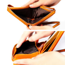 Laden Sie das Bild in den Galerie-Viewer, Multifunktionale Lässige Geldbörse mit Kartenschlitz mit RFID-Blockierung