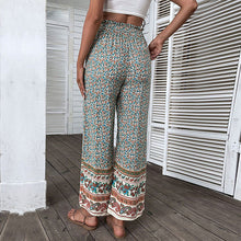 Laden Sie das Bild in den Galerie-Viewer, Boho-Hose mit elastischem Bund