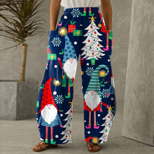 Laden Sie das Bild in den Galerie-Viewer, 2022 Mode Weihnachten beiläufige lose Hosen