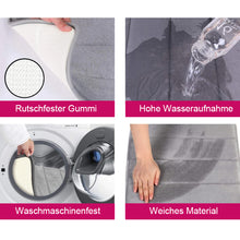 Laden Sie das Bild in den Galerie-Viewer, Flanell absorbierende rutschfeste Matte