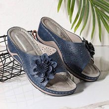 Laden Sie das Bild in den Galerie-Viewer, Sommerliche Blumen-Sandalen Mit Weicher Sohle