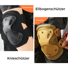 Laden Sie das Bild in den Galerie-Viewer, Militärische taktische Knie- und Ellbogenschützer, 4 Stück