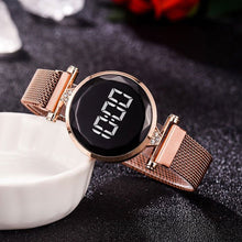 Laden Sie das Bild in den Galerie-Viewer, Uhr mit LED-Display und Touchscreen