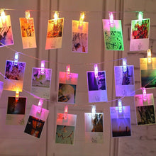 Laden Sie das Bild in den Galerie-Viewer, LED-Lichterkette mit Clip