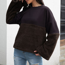 Laden Sie das Bild in den Galerie-Viewer, Verdicktes doppelseitiges Fleece-Sweatshirt