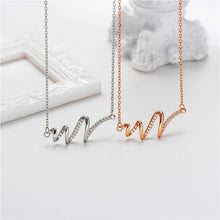 Laden Sie das Bild in den Galerie-Viewer, Wellenförmige Halskette für Damen