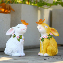 Laden Sie das Bild in den Galerie-Viewer, Ostern Solarbetriebenes LED-Kaninchen-Gartenlicht