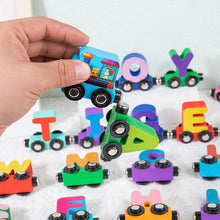 Laden Sie das Bild in den Galerie-Viewer, Hölzernes digitales Eisenbahn-Spielzeug