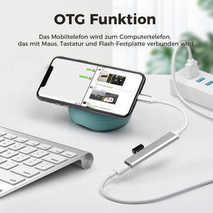 HUB Hochgeschwindigkeitsverteiler mit 4 Anschlüssen