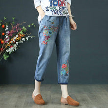 Laden Sie das Bild in den Galerie-Viewer, Lässige Retro-Jeans für Damen