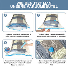 Laden Sie das Bild in den Galerie-Viewer, Vakuum-Kompressions-Aufbewahrungsbeutel