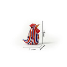 Laden Sie das Bild in den Galerie-Viewer, Kreative Buntglasur-Hähnchendekoration