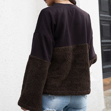 Laden Sie das Bild in den Galerie-Viewer, Verdicktes doppelseitiges Fleece-Sweatshirt