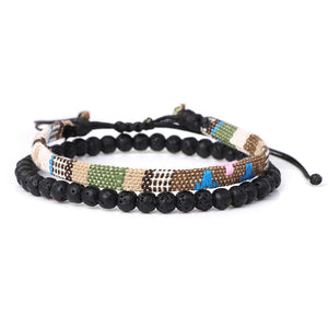Vintage Stoffarmband