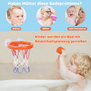 Basketballspielzeug mit Saugnapf für Kinder im Badezimmer