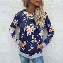 Laden Sie das Bild in den Galerie-Viewer, Langarm-Sweatshirt mit Kapuze