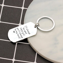 Laden Sie das Bild in den Galerie-Viewer, Vatertagsgeschenk - Schlüsselanhänger aus Edelstahl mit Schriftzug