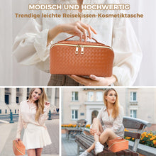 Laden Sie das Bild in den Galerie-Viewer, Reisekosmetiktasche mit großem Fassungsvermögen