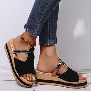 Beliebte Einfarbige Sandalen