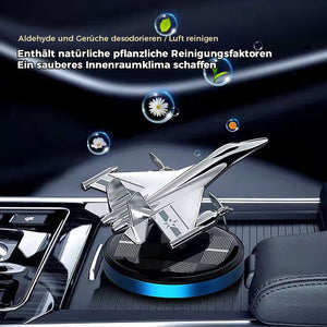 Fahrzeugmontierter solarbetriebener Lufterfrischer im Flugzeugstil