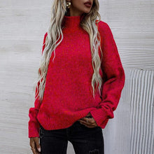 Laden Sie das Bild in den Galerie-Viewer, Damen Pullover mit Rollkragen