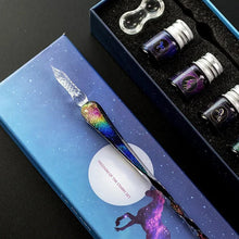 Laden Sie das Bild in den Galerie-Viewer, Sternenhimmel Glasstift-Tinten-Set