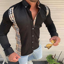Laden Sie das Bild in den Galerie-Viewer, Kariertes Getäfeltes Hemd