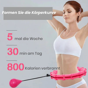 Abnehmbarer Spleiß Fitness Hula-Hoop