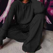 Laden Sie das Bild in den Galerie-Viewer, Lässig gestricktes 2-teiliges Set für Damen