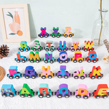 Laden Sie das Bild in den Galerie-Viewer, Hölzernes digitales Eisenbahn-Spielzeug