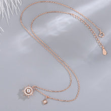 Laden Sie das Bild in den Galerie-Viewer, 925 Sterling Silber Sonnenkette